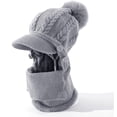 thumbnail image 4 of ORUYROP Women Winter Thick Beanie Hat Ski Ear Flaps Caps Dual Layered, 4 of 7