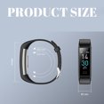 thumbnail image 5 of Reloj inteligente temperatura corporal, IP68 pulsera inteligente impermeable reloj deportivo inteligente para mujeres podómetro para hombres correr sueño fitness actividad rastreador aplicable a plano, 5 of 5
