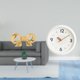 thumbnail image 2 of Tirador de latón con forma de lazo para muebles, reloj de pared, redondo, silencioso, sin , de latón resistente, ideal para salón, dormitorio u, 2 of 8