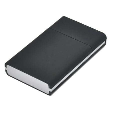 Vapor Cigarette Case Pink SHOPFIVE 1Pcs Simple Fashion Plastic Cigarette Case Pocket Size Portable Personality Cigarette Box ()
