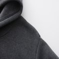 thumbnail image 5 of BVnarty Men's Half Zip Hoodie Long Sleeve Sweatshirt Contrast Color Pullover (Dark Gray,M), 5 of 8