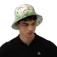 thumbnail image 2 of Balery Plants and Insects Sun Hats for Men Women Bucket Hat UPF 50+ Buckey Hat Boonie Hat Foldable UV Protection Hiking Beach Fishing Summer, 2 of 9