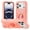 Rosegold, variant on Compatible with iPhone 17 Pro Case, with 360° Rotate Ring Stand, Military Grade Drop Protection Full Body Rugged Heavy Duty Case 3 in 1 Protective Cover, Colorful Yellow Green