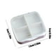 thumbnail image 3 of Contenedor Portátil para Medicamentos | Lxz250103004 | Pastillero Abs de 4 Compartimentos | Almacenamiento Hermético y Hermético | Estuche Compacto y Práctico para Viajes, Ideal para Tabletas, Vitami, 3 of 6