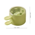 thumbnail image 3 of Double Layer Silicone Ice Cream Mold, Homemade Popsicle Maker, Reusable Dessert Tray, 1-Pack, 3 of 6