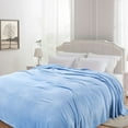 thumbnail image 5 of Yeciiwht Super Soft Warm Solid Warm Fleece Blanket, Comforter Blankets Twin/Twin XL, Reversible Lightweight Microfiber All Season Blanket, 39x59in, 5 of 6