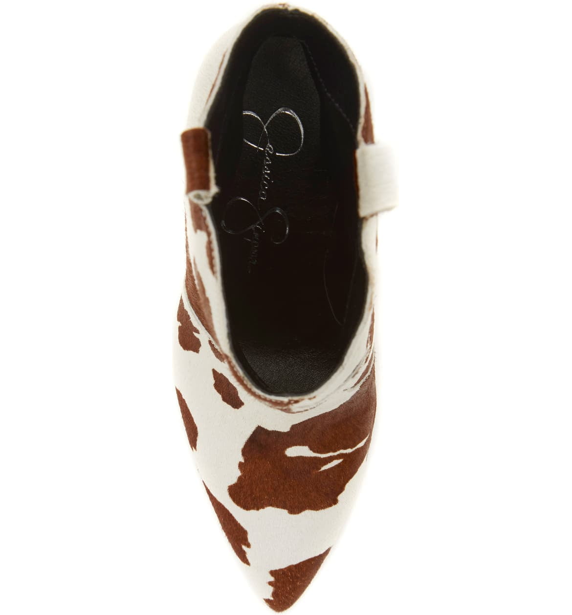 jessica simpson cow print boots