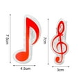thumbnail image 4 of YAOMOBB Pince à Notes en Forme de Balance Musicale Pince à Notes en Forme de Balance Musicale Réutilisable Creux Portable Pince Mémo Index Marque-Page Livre Bureau École Papeterie, 4 of 7