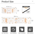 thumbnail image 3 of Yayeee Faucet Mat for Kitchen Sink 14.7" Diatomite Long Splash Guard Pad, White Seahorse, 3 of 7