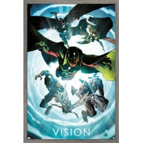 Marvel Comics - Vision - Avengers #1 Wall Poster, 22.375" x 34", Framed