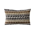 thumbnail image 5 of Plutus Brands Green, Gray Plutus Harmony Border Luxury Throw Pillow 24 in x 24in, Double Sided 24" x 24", 5 of 9