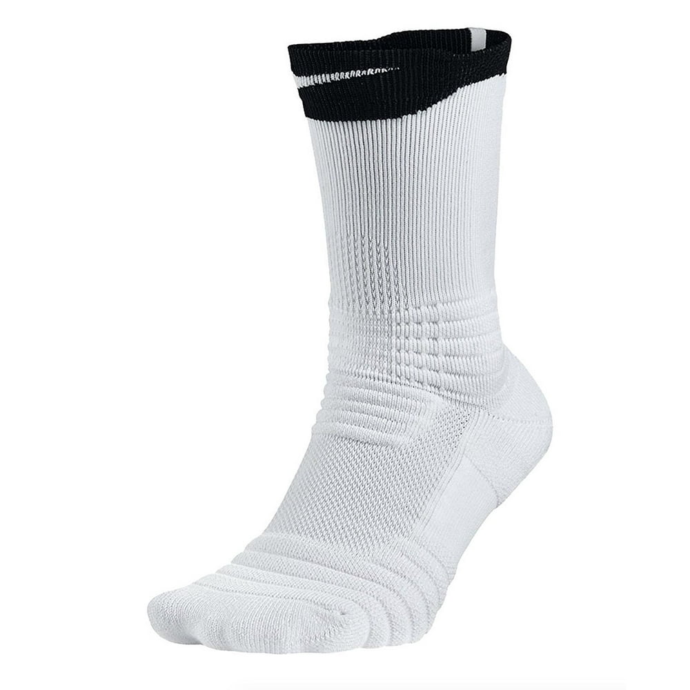 Nike - Nike Elite Versatility Crew Basketball Socks-Black/White ...