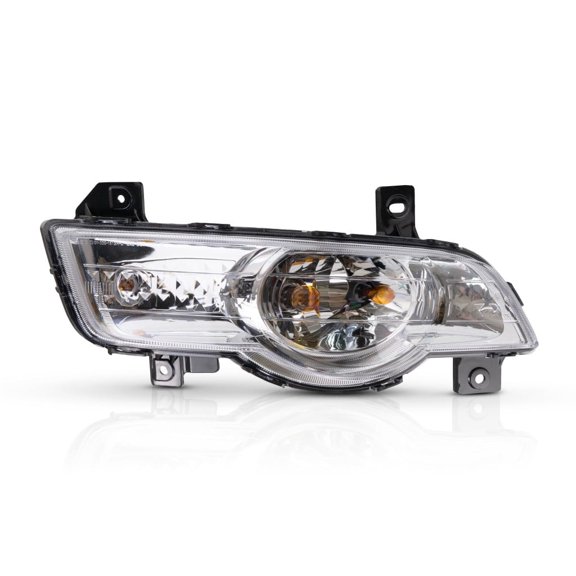 CarLights360: For 2009 2010 2011 2012 Chevy Traverse Front Signal/Corner Light Assembly Passenger Side w/Bulbs - CAPA Certified Replacement for GM2521194 | 20794798, 25778619