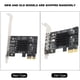 thumbnail image 4 of Tarjeta de expansión E tarjeta de expansión duradera para computadora de 2 puertos negra para computadora portátil PC computadora portátil computadora de escritorio, 4 of 8