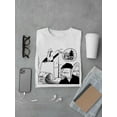 thumbnail image 3 of Empty Words T-Shirt Men -Wilfred Hildonen Designs, Male XX-Large, 3 of 4