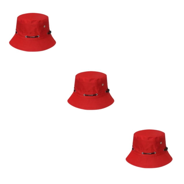 kurtrusly 1/2/3/5 Sun Protection Fisherman Cap With Breathable And Comfortable Sunscreen Sunscreen Fisherman Cap red 58cm 3PCS