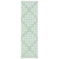 thumbnail image 4 of SAFAVIEH Martha Stewart Knot Geometric Wool Area Rug, Sea Anemone, 4' x 6', 4 of 9