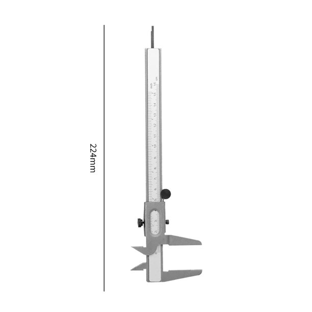 Calibrador digital de acero al carbono A15C11 Micrómetro Medición de profundidad Calibrador a vernier Hugtrwg Para estrenar
