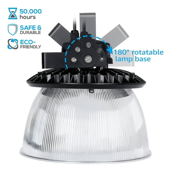 Leonlite 150w Led Ufo High Bay Light Ultra Bright Commercial Leonlite 150w Led Ufo High Bay Light Ultra Bright Commercial Industrial Lighting 5000k 21450lm Com