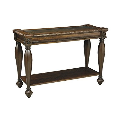 Ashley Furniture Signature Design - Mantera Sofa Table - Entertainment 