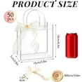 thumbnail image 6 of Clear Plastic Gift Bags with Handles  50 PCS, 6 of 6