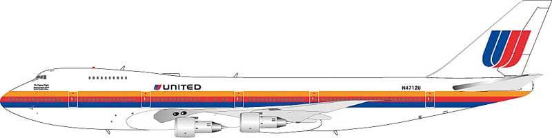 United Airlines 747-122 N4712U 