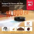 thumbnail image 2 of Roborock Q7 M5 Robot Vacuum and Mop Combo, 10,000Pa HyperForce Suction, Dual Anti-Tangle System, APP-Controlled Mopping, LiDAR Navigation, for Pet Hair and Carpet, Black *Walmart Exclusive, 2 of 9