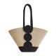 thumbnail image 1 of Bolsa de mano tejida hecha a mano, artesanía de bricolaje, bolsa de verano para fiestas, viajes, citas, 1 of 9