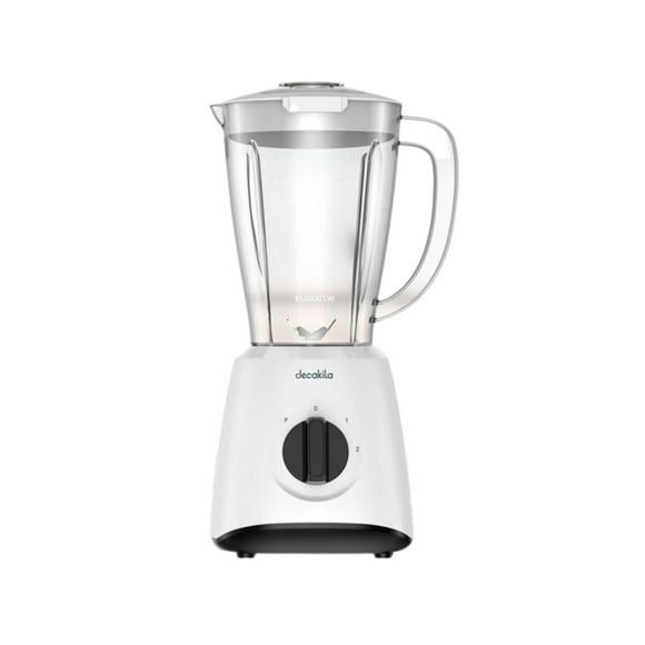 Licuadora Decakila 2 vel + pulso vaso plástico 1.5L 400W KUJB0//01W