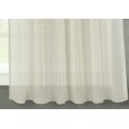 thumbnail image 2 of Gorgeous Home Linen 2-Piece Bronze Grommes Sheer Solid Curtain with Grommets 108" Total Width by 84" Long Panels Patio Rubr Ivory, 2 of 4