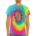 thumbnail image 2 of Wild Bobby, Dreamcatcher with Flowers, Pop Culture, Tie-Dye Tees, Minty Rainbow, Small, 2 of 3