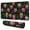 Neon Halloween Pumpkins, variant on Long Mouse Pads for Desk,Occult Halloween Pattern Desk Mats on Top Of Desks, Desk Mouse Pad Extra Large with 3mm Non-Slip Base and Stitched Edge for Gaming,Office,Work,Home 31.5x11.8in