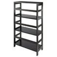 thumbnail image 5 of Winsome Leo 3-Section Wide Open Shelf, Espresso, 5 of 9