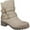 Gray, variant on Women's White Mountain Chastity Ankle Boot Taupe Suedette Fabric 8.5 M