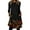 Brown, variant on Womens Dresses Western Ethnic Boho Dresses Irregular Hem Long Sleeve Midi Dresses With Pockets Flowy A Line Printed Dresses With Pockets