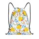 thumbnail image 1 of Fotbe Ducks and Anchors Bolsa Mochila con Cordón Estampada, Bolsa de Gimnasio Deportiva, Bolsa Cinch, Bolsa con Cordón para Hombres y Mujeres-Small, 1 of 6