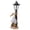 A, variant on Yucurem Solar Seabird Statues with Lantern, Waterproof Resin Seabird Pelican Figurine Standing on a Tree Stump with Solar LED Light for Patio Yard Lawn Walkway Decor