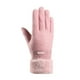 thumbnail image 2 of Guantes de invierno cálidos para mujer con pantalla táctil y forro polar, guantes de invierno tejidos para clima frío, 2 of 5