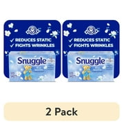 (2 pack) Snuggle Blue Sparkle Cuddle Up Fresh Dryer Sheets, 120 Count