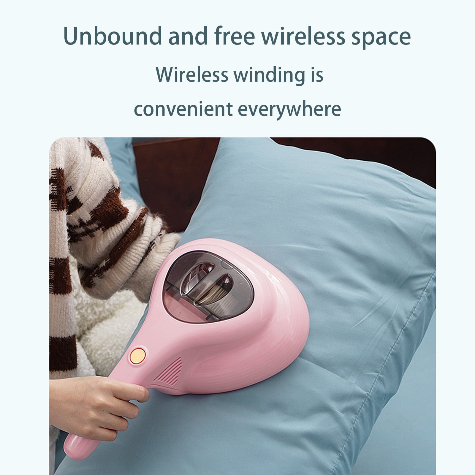 CASAFUN Portable Cordless Hand Vacuum Cleaner for Home Pet Hair, Mini Handheld Car Vacuum for Dirt Dust Office Desktop Keyboard, Lightweight Compact Household Car Vacuum Cleaner