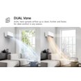 thumbnail image 2 of Aire Acondicionado LG DUALCOOL AI Air 1 Ton Frío y Calor (Voltaje 110V / 60HZ), 2 of 5