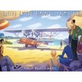 thumbnail image 2 of Art.com Palm Beach Aero Art Print by Kerne Erickson, 24" x 18", 2 of 4
