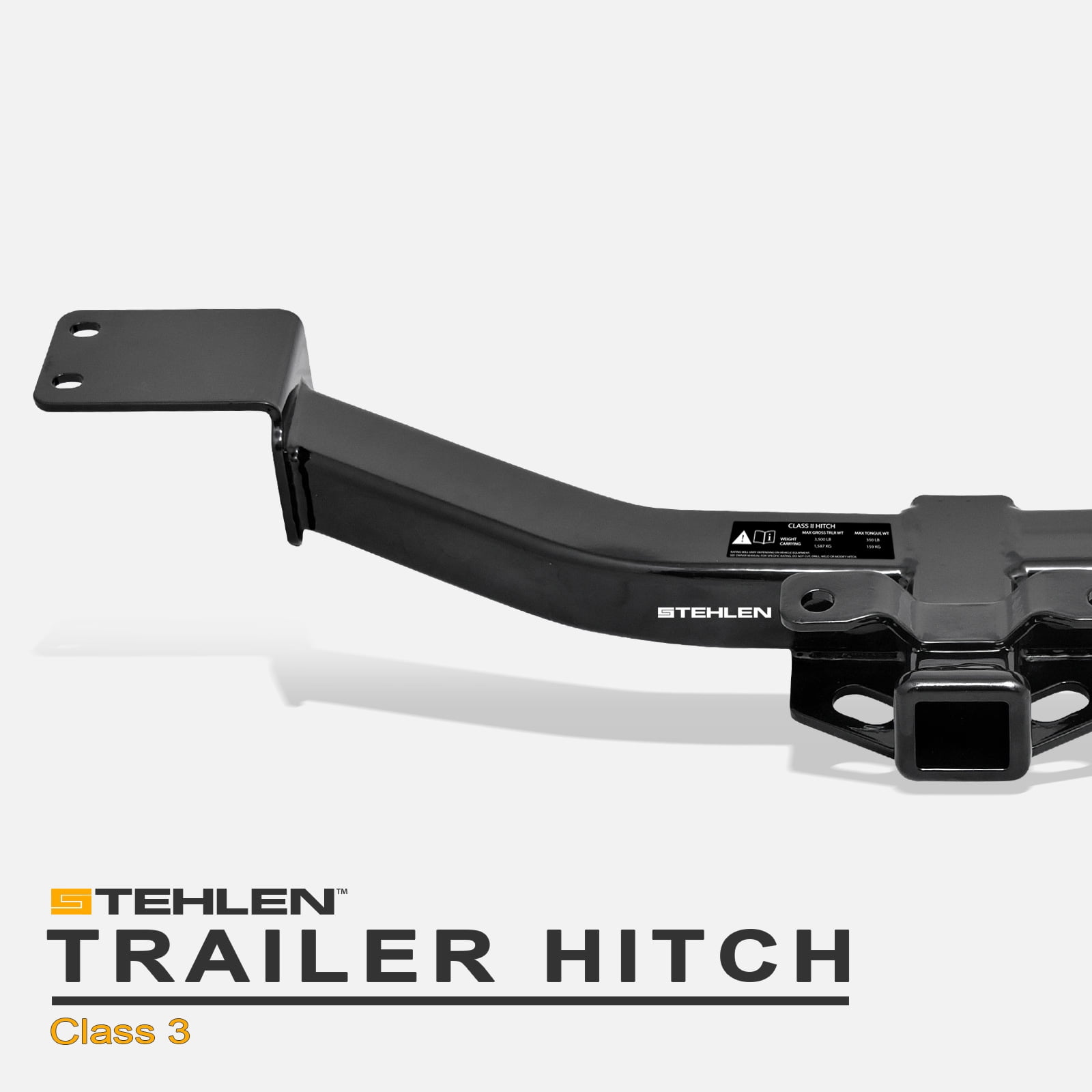 Stehlen 733469487784 Class 3 Trailer Tow Hitch Receiver 2" For 2007-2016 GMC Acadia / 2017 2016 Gmc Acadia Denali Trailer Hitch Cover