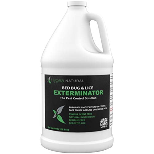 Hygea Natural Bed Bug & Lice Killer Spray - 1 Gallon - For ...