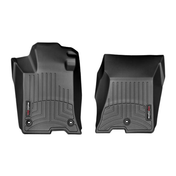 WeatherTech Custom Fit FloorLiners compatible with 2015-2020 Acura TLX - 1st Row (Driver & Passenger), Black