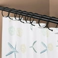 thumbnail image 4 of WSBArt 24Pcs Shower Curtain Rings, Rustproof Decorative Shower Curtain Hooks for Bathroom Shower Rod, Metal Round Shower Rings Hooks for Curtain, Loose Leaf Rings, Black, 4 of 8