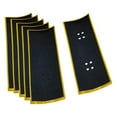 thumbnail image 5 of 6 Pieces Fingerboard Grip Tape Comfortable Accessories for Fingerboard Toys Yellow Black Hole, 5 of 8