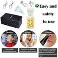ZAROYEAX Portable Paper Free Nose Wax Kit for Nose Hair and Facial Hair