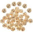 thumbnail image 1 of Miangastore 90pcs Diy Jewelry Making Beads Spacer Beads Loose Beads Inlaid with Rhinestone, 1 of 8