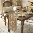 thumbnail image 4 of Boho Table Runner Bohemia Table Runners for Dining Room Tribal Vintage Rustic Brown Dinner Runner Kitchen Parties Decor 13 x 48 inch, 4 of 6